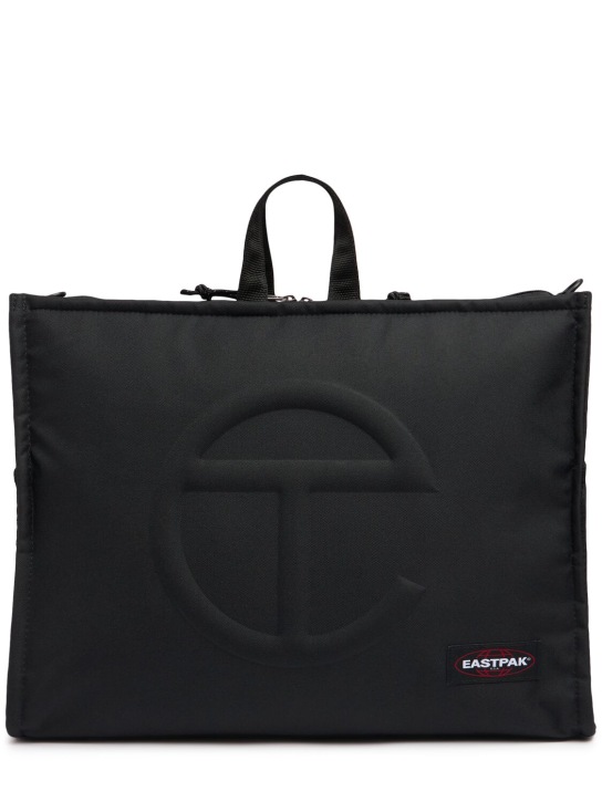 Eastpak x TELFAR: Borsa grande Telfar Shopper in nylon - Nero - women_0 | Luisa Via Roma