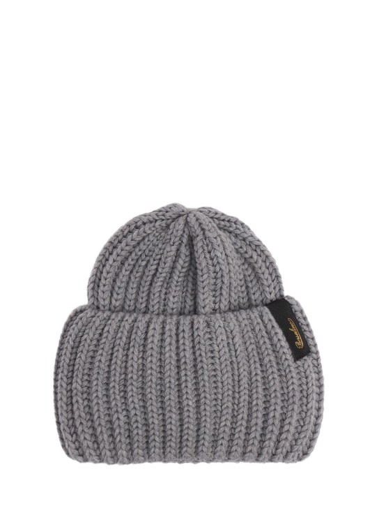 Borsalino: Bell wool knit beanie - women_0 | Luisa Via Roma