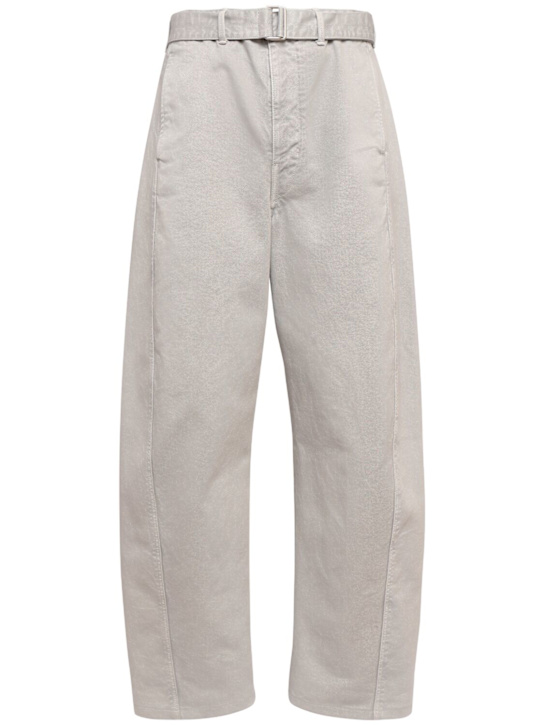 Lemaire: Twisted belted pants - men_0 | Luisa Via Roma