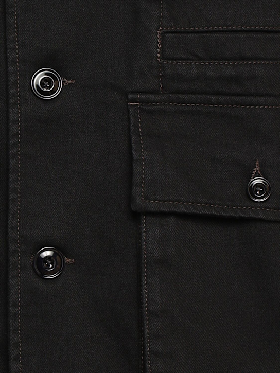 Lemaire: Boxy jacket - Black - men_5 | Luisa Via Roma