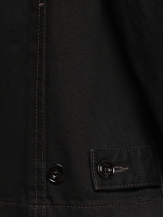 Lemaire: Boxy jacket - Black - men_4 | Luisa Via Roma