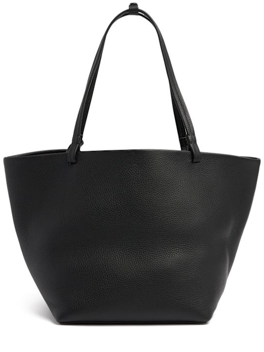 The Row: Borsa shopping Park Tote Three in pelle - Nero - women_0 | Luisa Via Roma