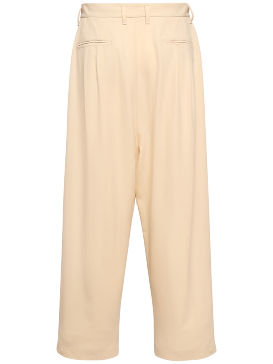 Lemaire: Pleated drawstring pants - men_1 | Luisa Via Roma