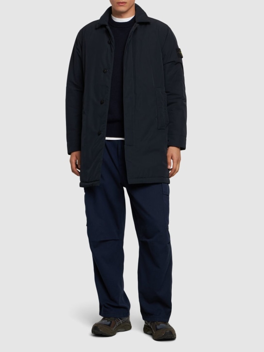 Stone Island: Cappotto lungo - men_1 | Luisa Via Roma