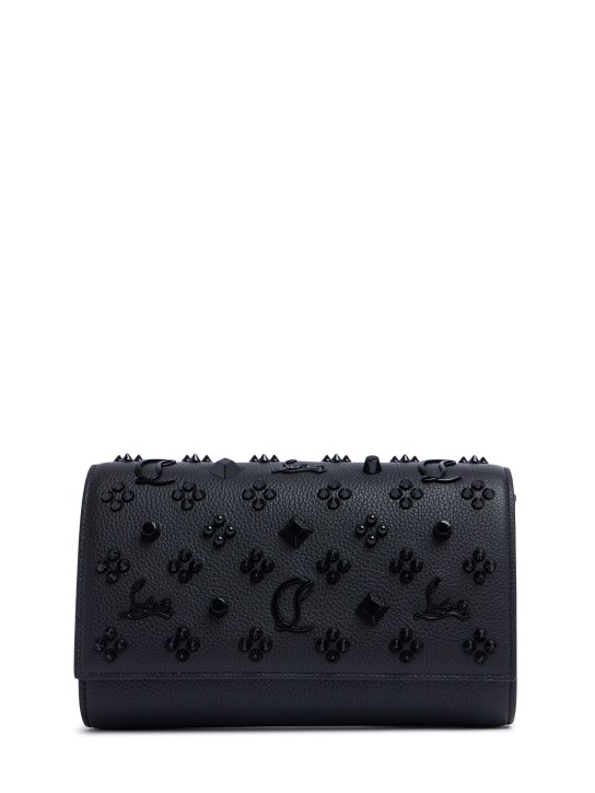 Christian Louboutin: Paloma Loubinthesky leather clutch - women_0 | Luisa Via Roma