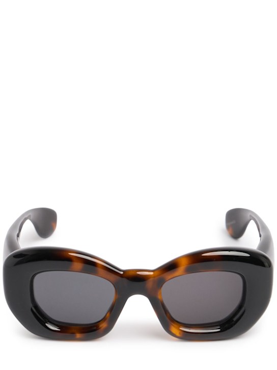 Loewe: Inflated round sunglasses - women_0 | Luisa Via Roma