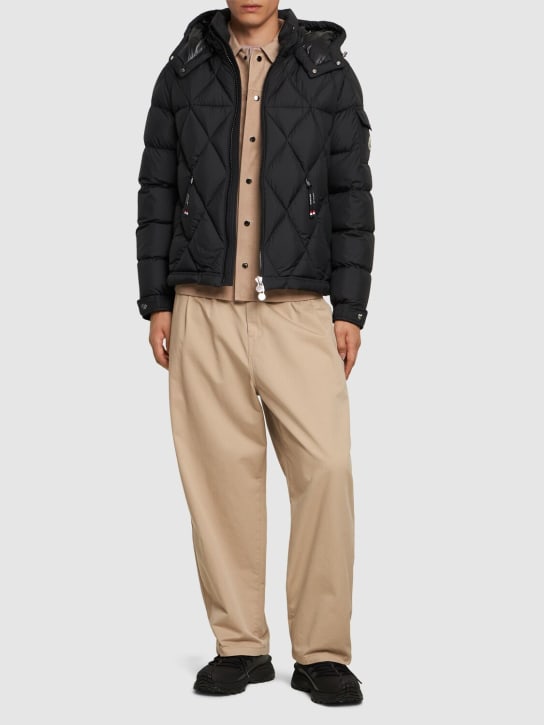 Moncler: Averole tech down jacket - men_1 | Luisa Via Roma