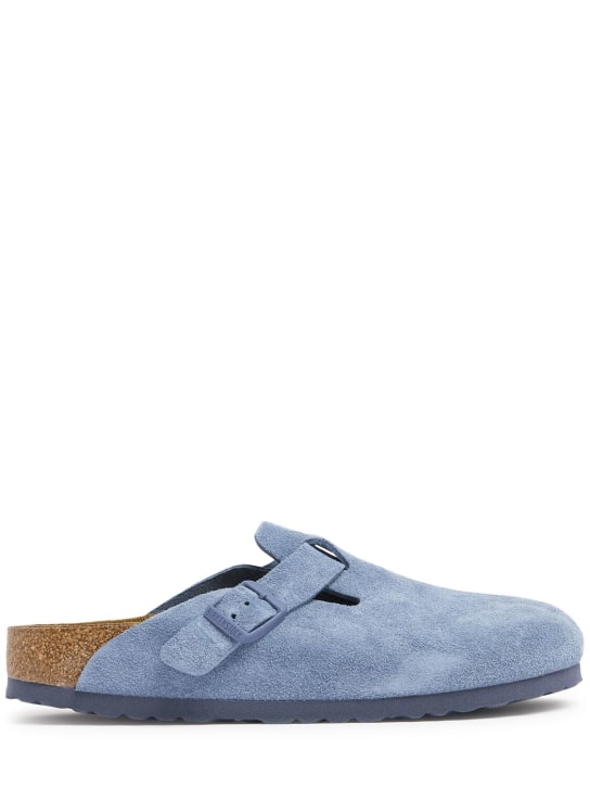 BIRKENSTOCK: Sandalias de ante - women_0 | Luisa Via Roma