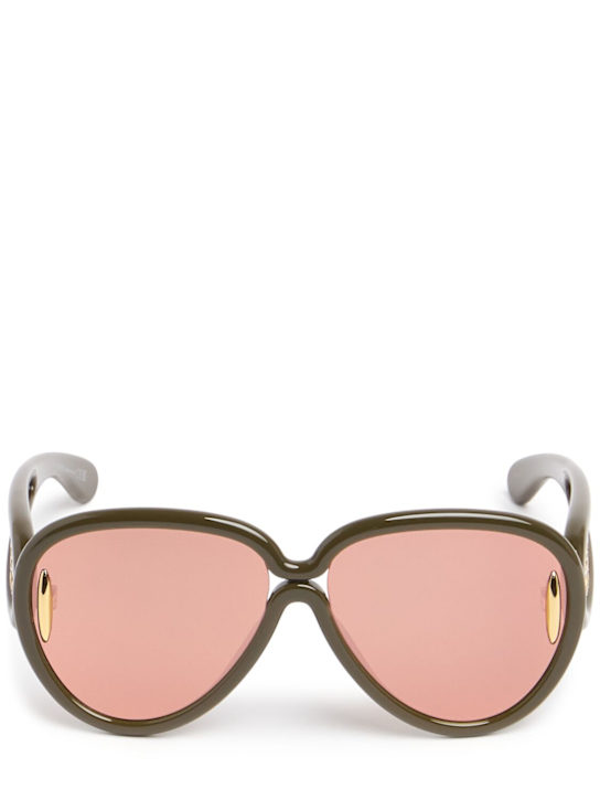 Loewe: Paula's Ibiza mask sunglasses - women_0 | Luisa Via Roma
