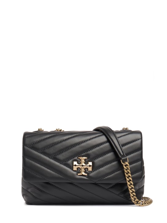 Tory Burch: Small Kira Chevron convertible bag - women_0 | Luisa Via Roma