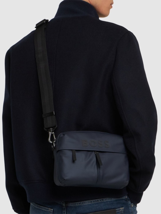 Boss: Stormy logo crossbody bag - men_1 | Luisa Via Roma