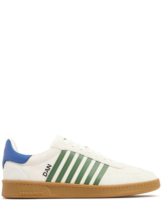 Dsquared2: Boxer low top sneakers - men_0 | Luisa Via Roma