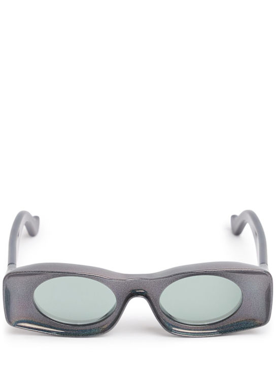 Loewe: Paula's Original acetate sunglasses - Black/Other - men_0 | Luisa Via Roma
