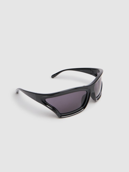 Loewe: Paula's Ibiza mask sunglasses - Black/Smoke - women_1 | Luisa Via Roma