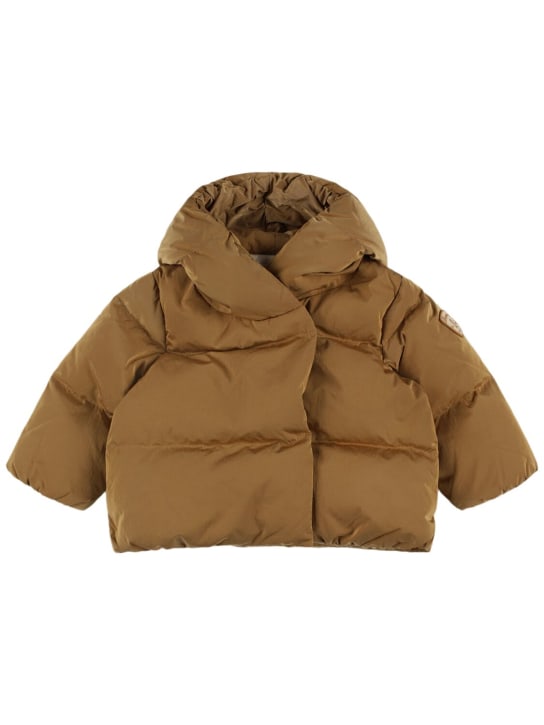 Bonpoint: Gefütterte Jacke aus Nylon - Beige - kids-girls_0 | Luisa Via Roma