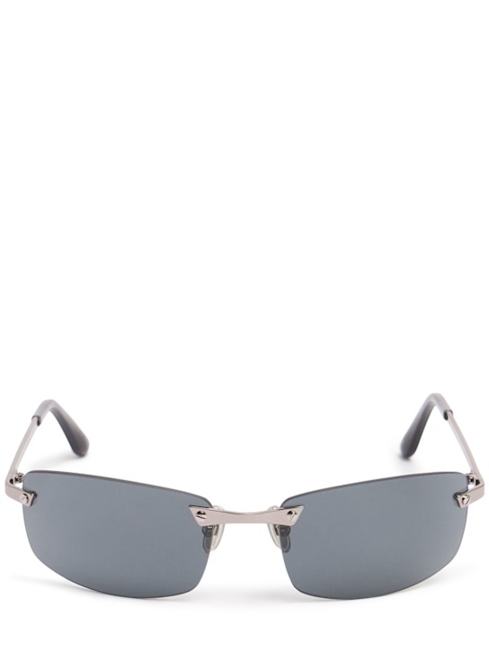 Acne Studios: WW metal sunglasses - men_0 | Luisa Via Roma