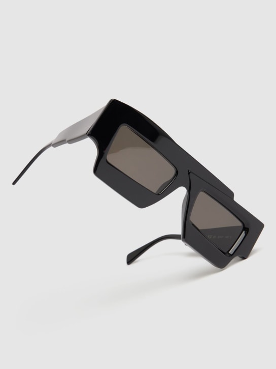 Kuboraum Berlin: X12 square asymmetric acetate sunglasses - men_1 | Luisa Via Roma