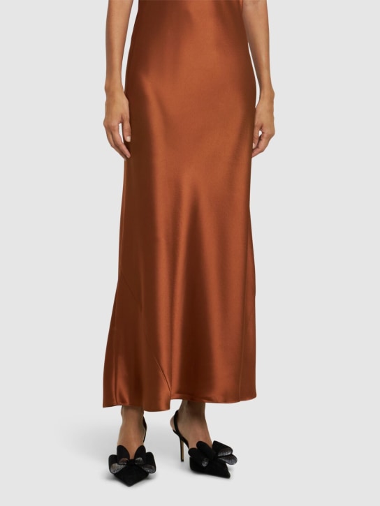 Mach & Mach: 85mm Le Cadeau suede slingback pumps - Black - women_1 | Luisa Via Roma