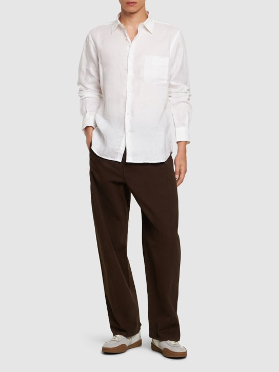 ASPESI: Linen shirt - men_1 | Luisa Via Roma