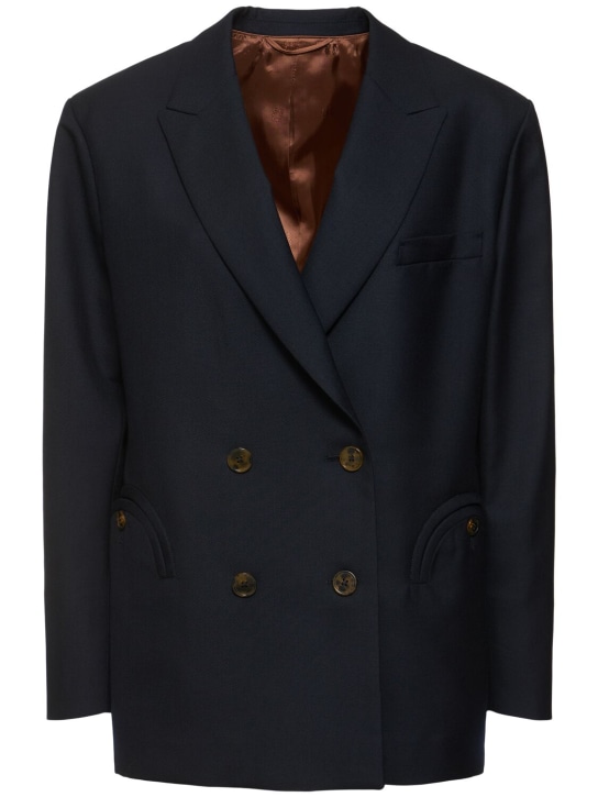 Blazé Milano: Alcanara Nightbreak wool jacket - women_0 | Luisa Via Roma