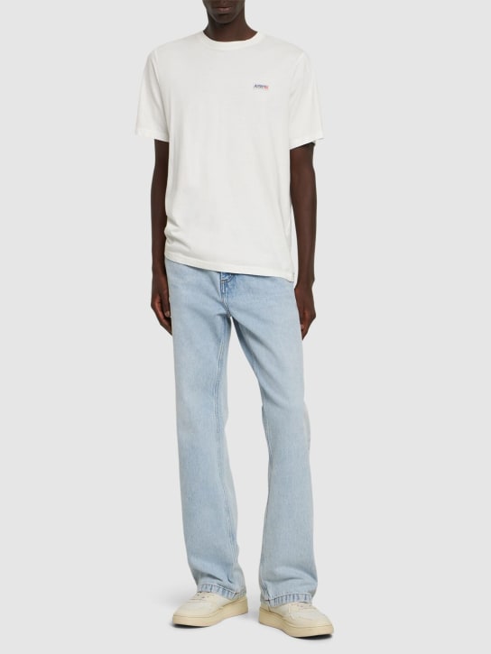 Autry: Crewneck t-shirt - men_1 | Luisa Via Roma