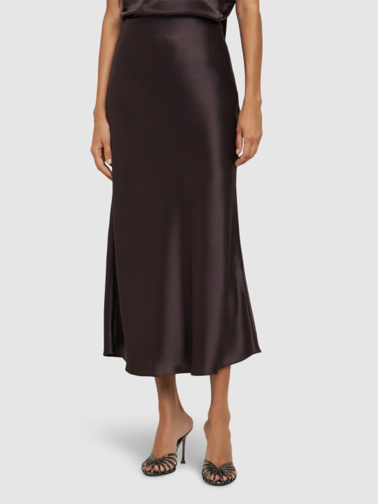 Alevì: 95mm Abey mirror leather mules - women_1 | Luisa Via Roma