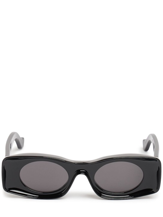 Loewe: Paula's original acetate sunglasses - Black/Smoke - men_0 | Luisa Via Roma