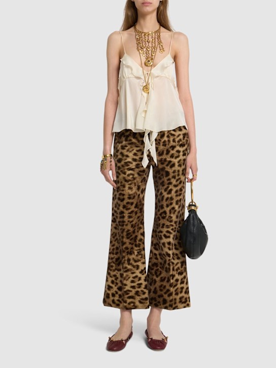 Chloé: シルクシャルムーズトップ - women_1 | Luisa Via Roma