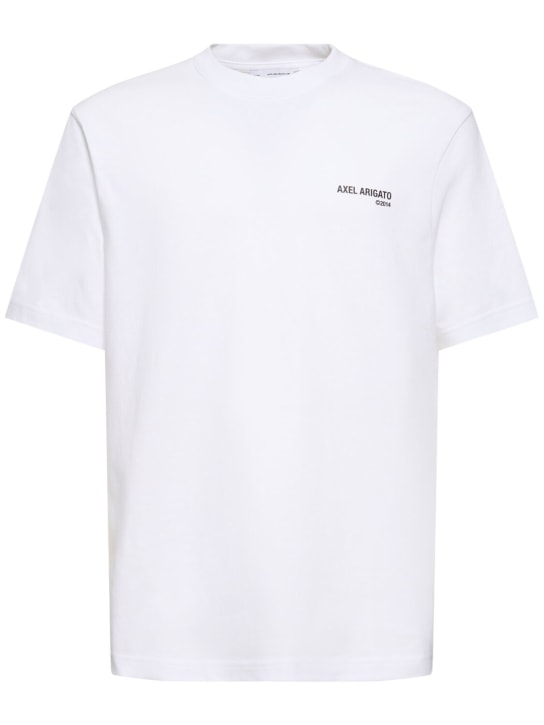 Axel Arigato: Legacy cotton t-shirt - White - men_0 | Luisa Via Roma