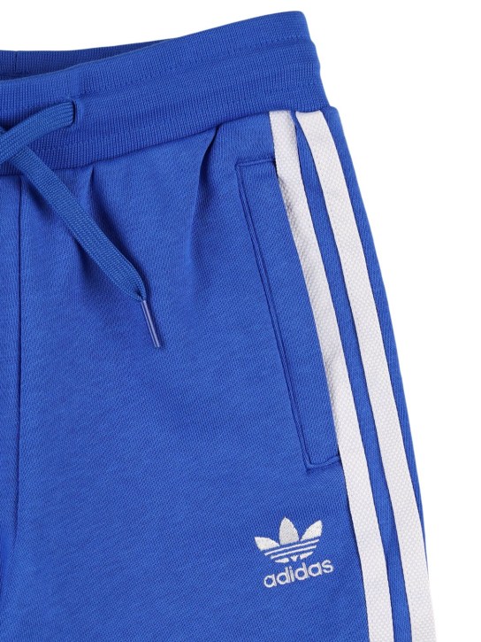 adidas Originals: Felpa e pantaloni in misto cotone - Blu - kids-girls_1 | Luisa Via Roma