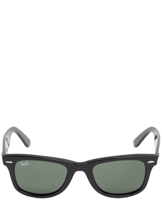 Ray-Ban: Occhiali da sole Original Wayfarer Classic - Nero/Verde - women_0 | Luisa Via Roma