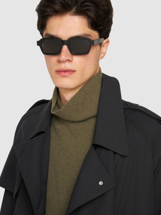 Retrosuperfuture: Caro black acetate sunglasses - men_2 | Luisa Via Roma