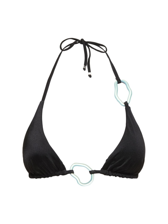 Baobab: Kaia triangle bikini top - Black - women_0 | Luisa Via Roma