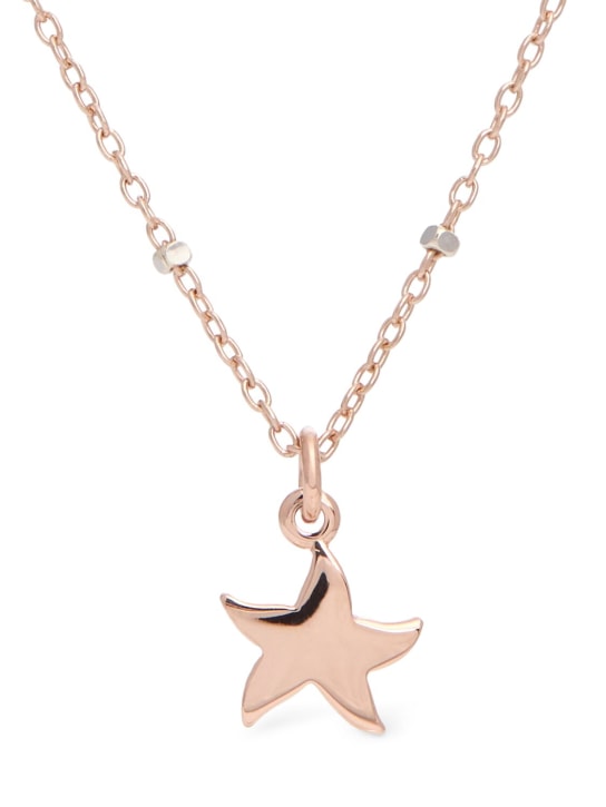 DoDo: 9kt Gold Mini Stellina collar necklace - Rose Gold - women_0 | Luisa Via Roma