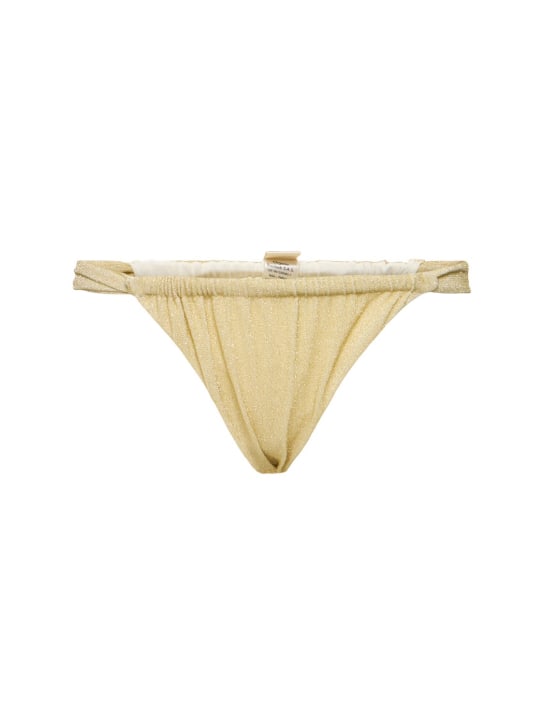 Baobab: Slip bikini regolabile Gaba - Oro - women_0 | Luisa Via Roma