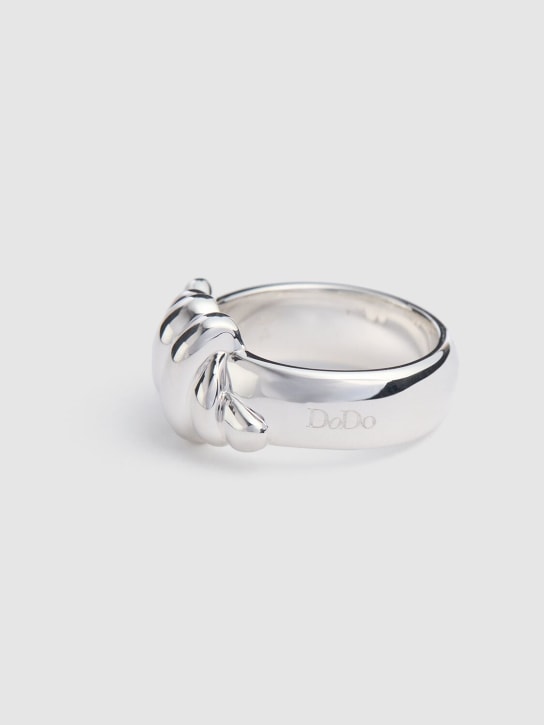 DoDo: Silver Nodo thick ring - Silver - women_1 | Luisa Via Roma