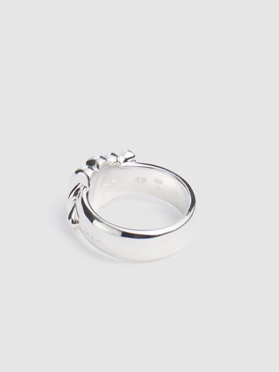 DoDo: Silver Nodo thick ring - Silver - men_2 | Luisa Via Roma