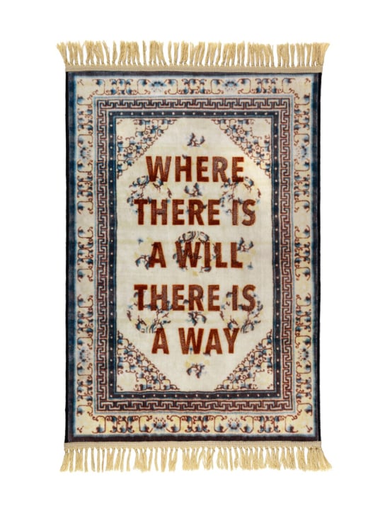 Seletti: Tapis The Way - Bleu - ecraft_0 | Luisa Via Roma