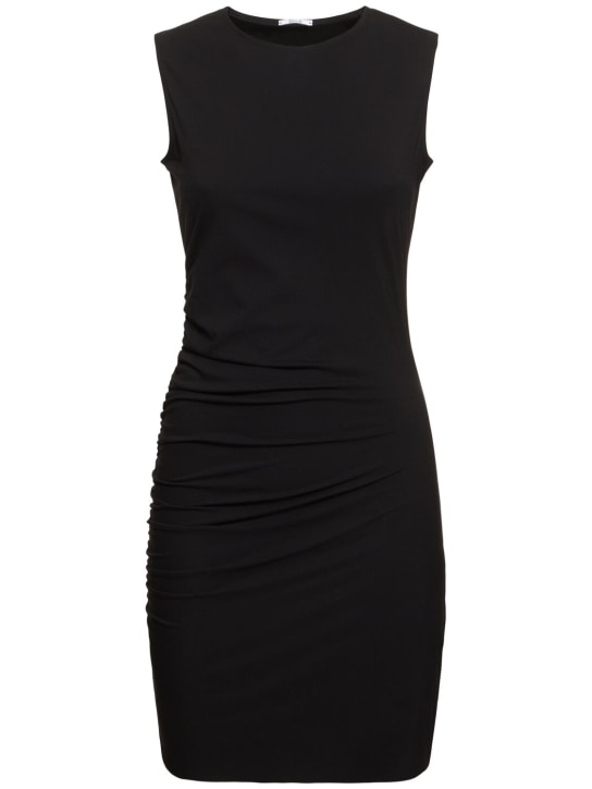 Wolford: Pure modal blend jersey mini dress - women_0 | Luisa Via Roma
