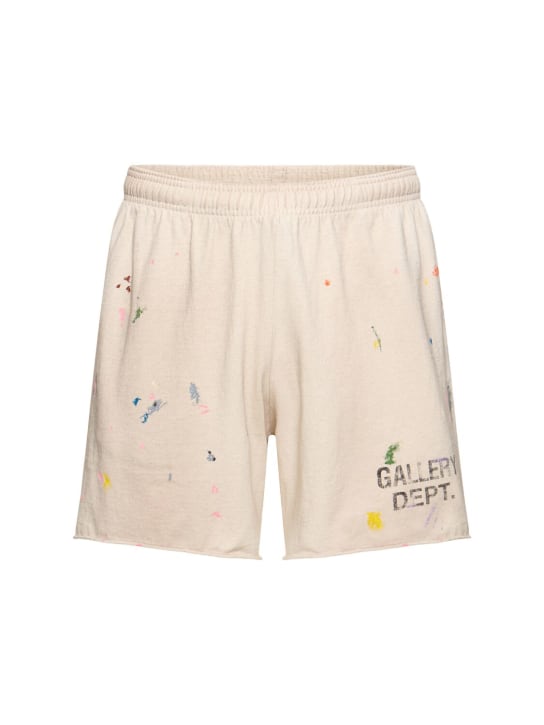 Gallery Dept.: Short en molleton de coton Insomnia - Blanc - men_0 | Luisa Via Roma