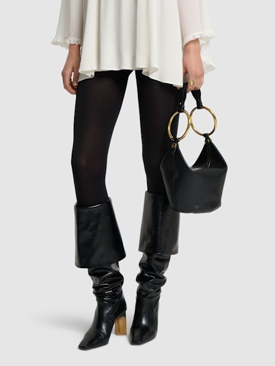 Chloé: Bolso Bracelet de piel de grano - Negro - women_1 | Luisa Via Roma