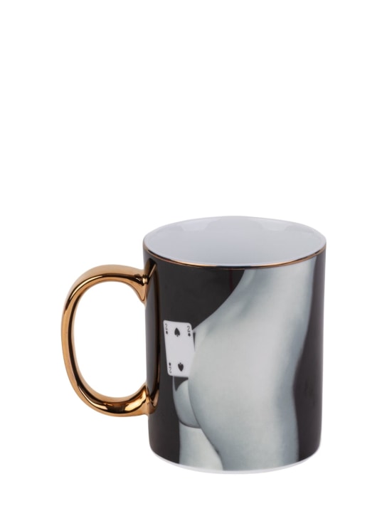 Seletti: Two Of Spades porcelain mug - ecraft_0 | Luisa Via Roma
