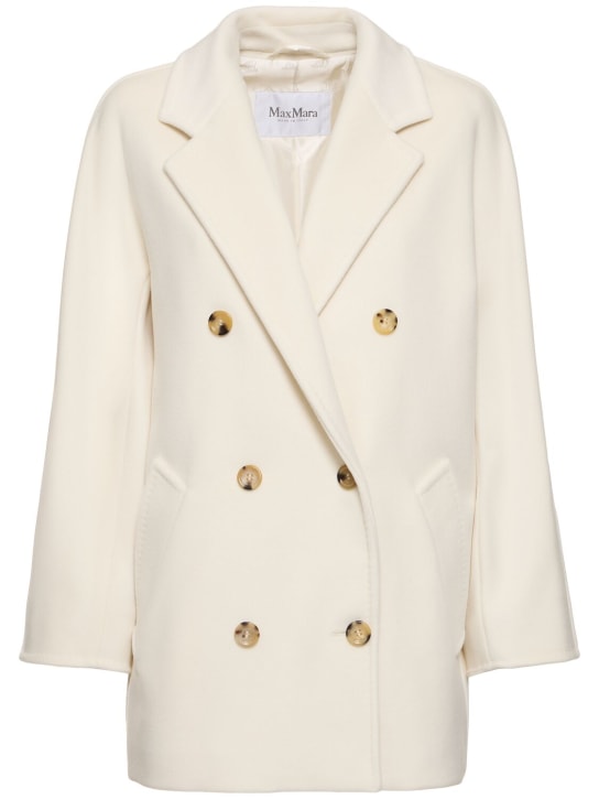 Max Mara「STARNA」 ウールカシミア ビーバー素材ショートコート org.jpg