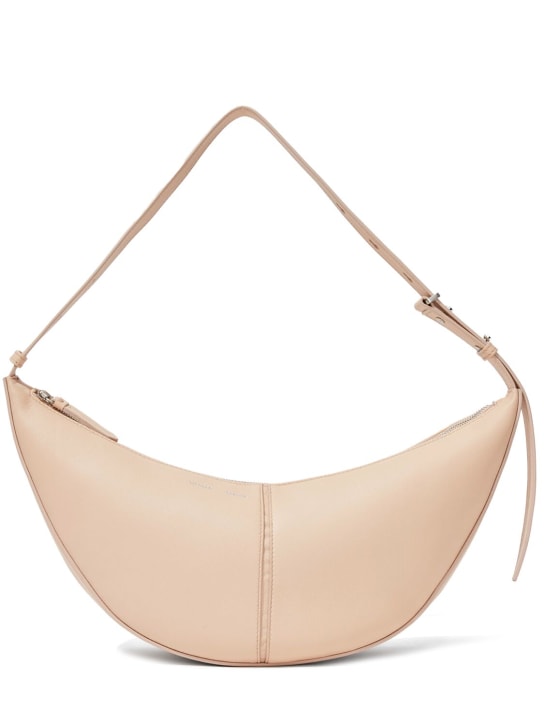 Proenza Schouler: Bolso de hombro Slide de piel - Beige - women_0 | Luisa Via Roma