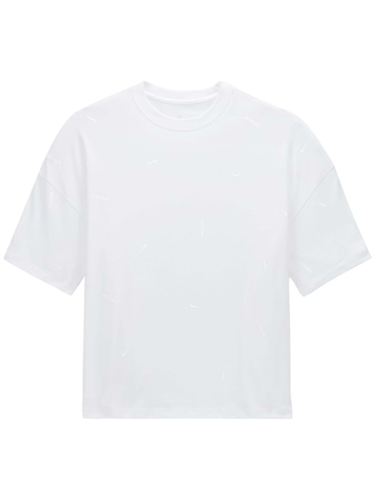 Nike: Jacquemus t-shirt - White - women_0 | Luisa Via Roma