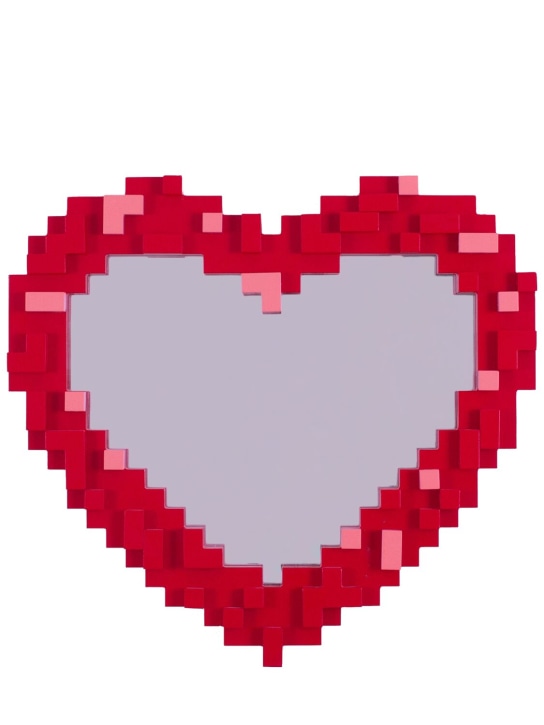 Seletti: Heart pixel mirror - ecraft_0 | Luisa Via Roma