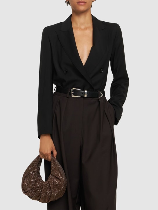 Benedetta Bruzziches: Yennefer crystal top handle bag - women_1 | Luisa Via Roma