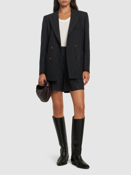 Blazé Milano: Ferien Everynight pinstriped wool jacket - women_1 | Luisa Via Roma