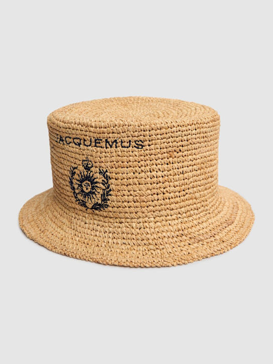 Jacquemus: Le Bob Pesco バケットハット - women_1 | Luisa Via Roma