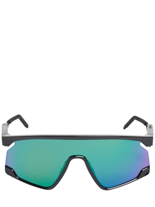 Oakley: Lunettes de soleil BXTR Prizm - Vert/Noir - women_0 | Luisa Via Roma